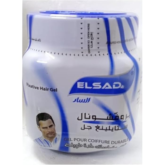 Professional Hair Styling Gel Long Lasting Blue 1000ml - Image 3